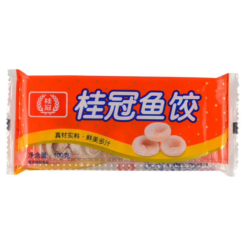 桂冠鱼饺100g*3包台湾风味美食鱼皮饺火锅料食材包邮-图3