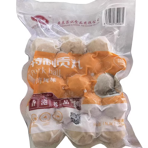 三包包邮台湾风味良冠口感昌记花枝丸香菇贡丸猪肉丸甜不辣花枝羹 - 图0