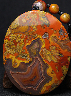 天然战国红南红玛瑙原石奇石象形吊坠项链毛衣链长款男女挂件配饰