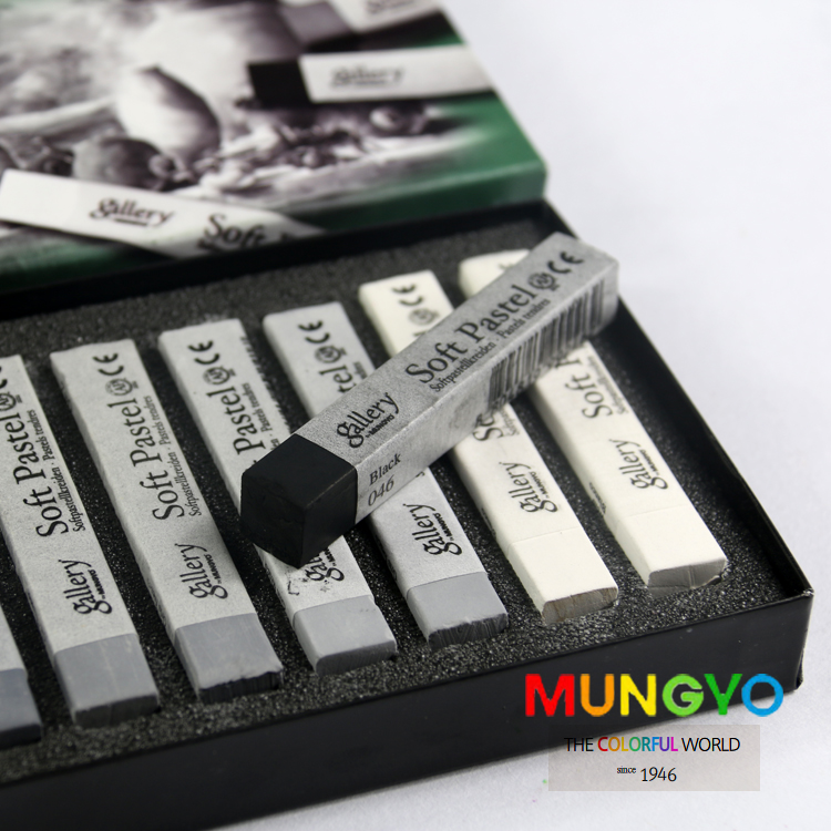 韩国盟友MUNGYO色粉笔MPV72色软性粉彩棒48色粉棒24/36色染发蜡笔 - 图1