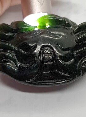 泰山玉螃蟹富甲一方横财元宝蟹