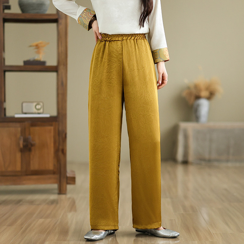 初春穿搭一整套新中式国风衬衫叠穿马甲阔腿裤日常宋锦三件套装女,淘宝优惠券,粉丝福利购,淘宝优惠卷