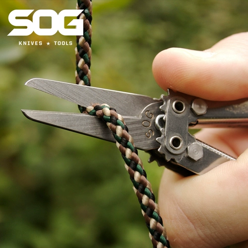 SOG SOG Crosscut Mini All -Steeel Multifunctional Tool EDC Портативные ножницы ежедневно носить подарки
