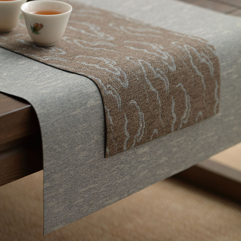 日式茶席防水棉麻布桌旗中式茶台茶布艺茶桌垫禅意茶盘垫茶台桌布,淘宝优惠券,粉丝福利购,淘宝优惠卷