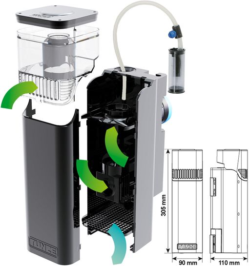 澜素德国tunze 9001 9004内置海水缸迷你型蛋白分离器化氮器蛋分-图0