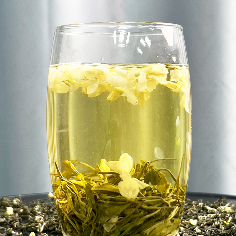 祁野茉莉花茶浓香型茶叶自己喝绿茶花草茶官方旗舰店250g/500g - 图3