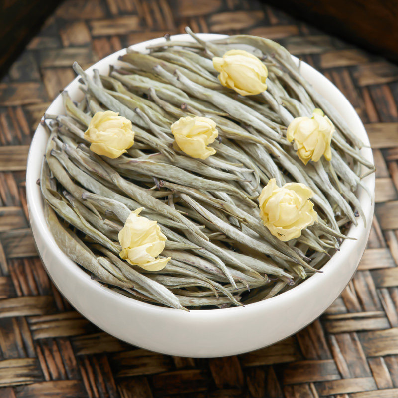 祁野茉莉花茶2022新茶特级茉莉银针 祁野茉莉花茶