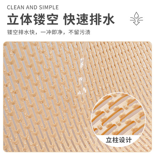 Salle de bain Anti-slip tapis pour baignade anti-bas.