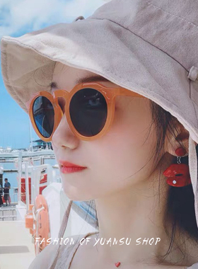 墨镜网红同款修脸复古风太阳镜