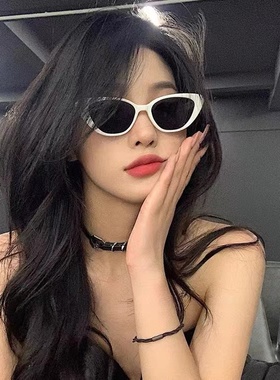 野良眼镜防紫外线猫眼高级感