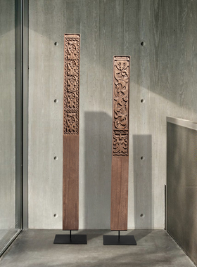 境泉木雕工艺品酒店大摆件美陈