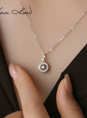 KNA珂娜罗盘纯银复古项链