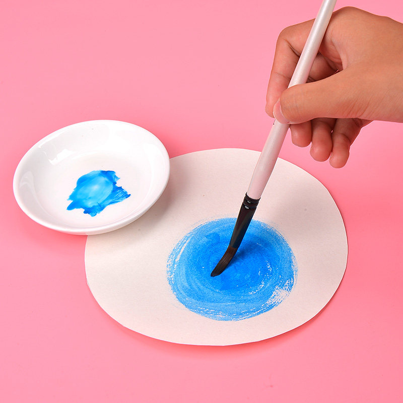 画笔水粉笔水彩颜料油画笔毛笔尼龙排笔刷子儿童学生初学者成人画画美术生专用套装丙烯绘画勾线专业工具全套_虎窝淘