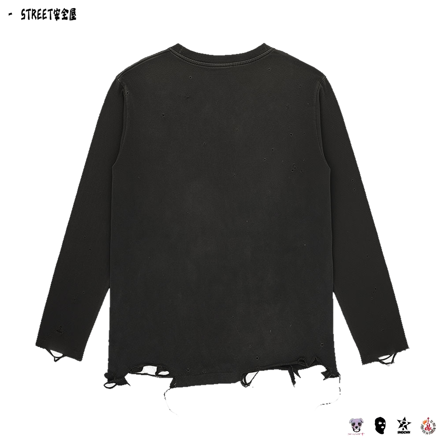 KISS接吻合唱团Heavy metal music暗黑摇滚乐队vintage罕见长袖T - 图0