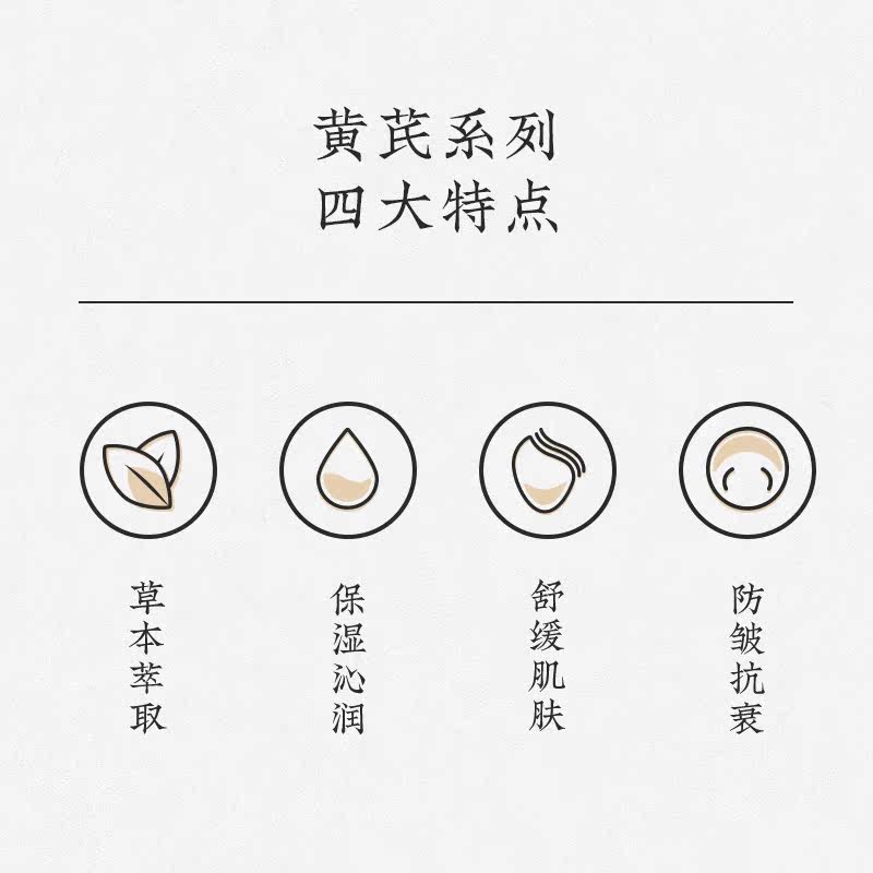 修本黄芪水乳女抗老面部护理套装 修本面部护理套装