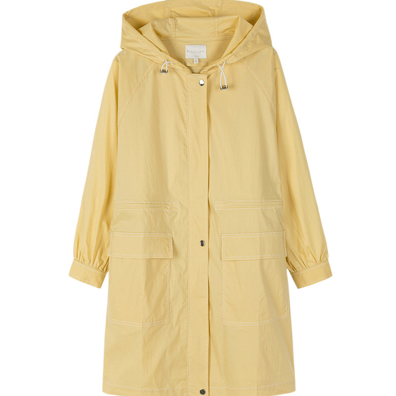 阿依莲风衣女中长款风衣韩版潮 ayilian风衣