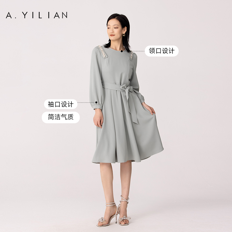【商场同款】阿依莲2022秋季连衣裙 ayilian连衣裙