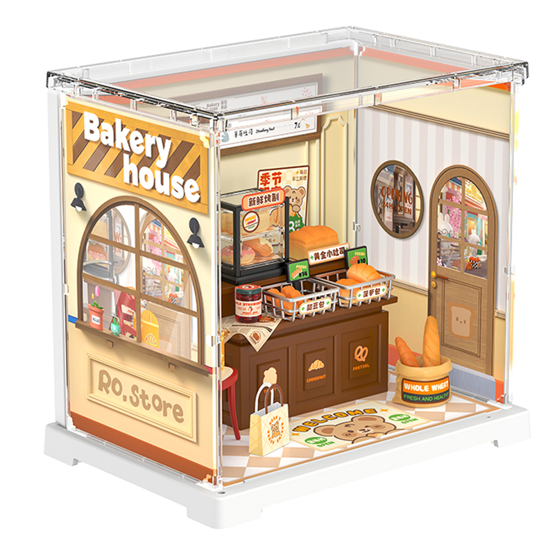 若态若来超级世界miniDIY手工小屋迷你微缩模型拼装儿童礼物男女 - 图0