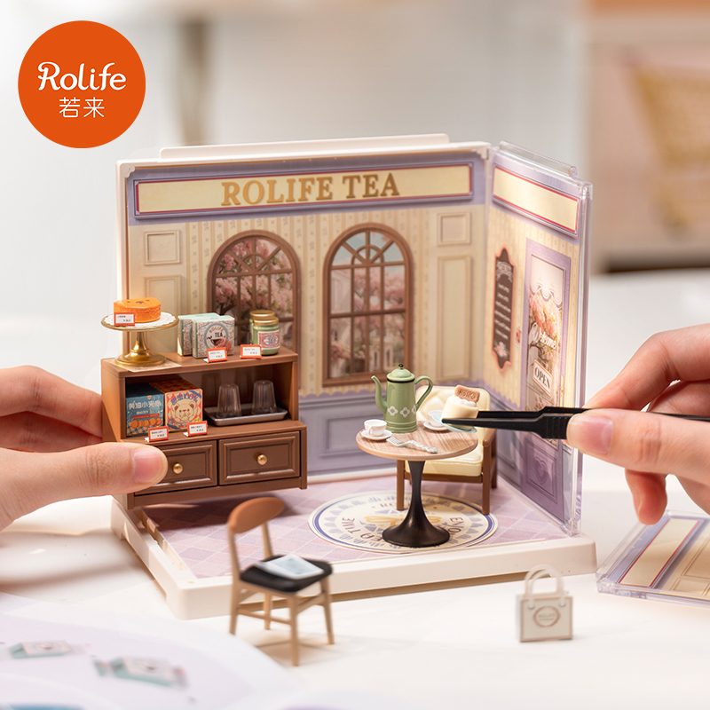 若态若来超级世界miniDIY手工小屋迷你微缩模型拼装儿童礼物男女 - 图1