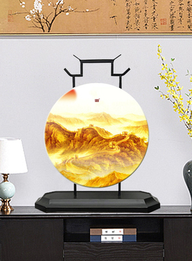 承沁铁艺摆件新中式客厅装饰摆饰