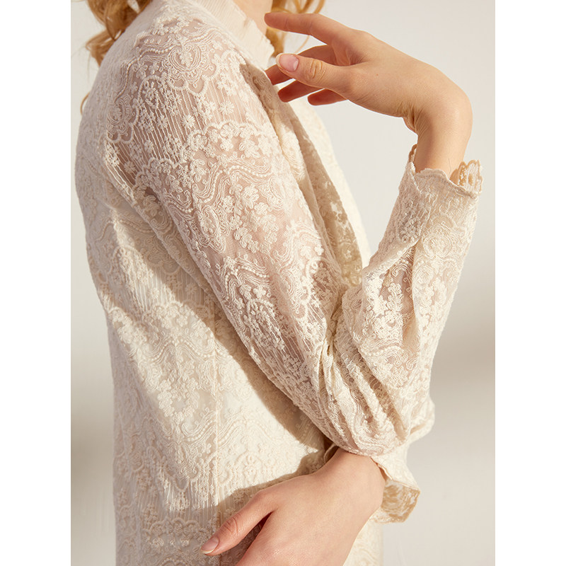 配大衣中长款毛衣裙仙女2020连衣裙 兰洛琳连衣裙