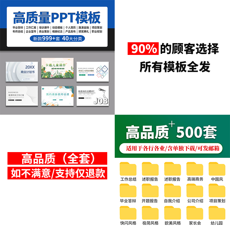 ppt模板动态极简约商务高端工作汇报毕业答辩教学课件演讲素材 - 图1