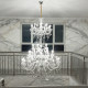 Zhuolun French villa duplex floor living room large chandelier