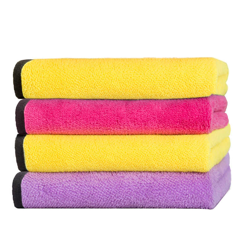 洗碗布厨房抹布保洁专用抹布掉毛易清洗吸水擦桌子竹纤维麻布巾