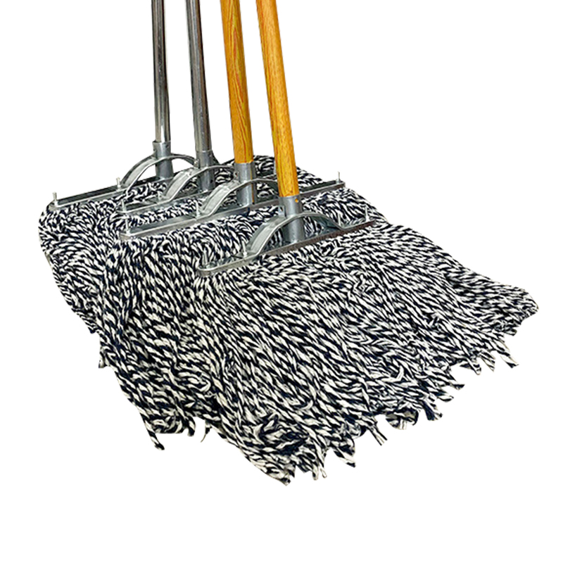 木杆拖把棉线家用老式墩布工厂车间专用大拖把吸水普通大号尘推纯