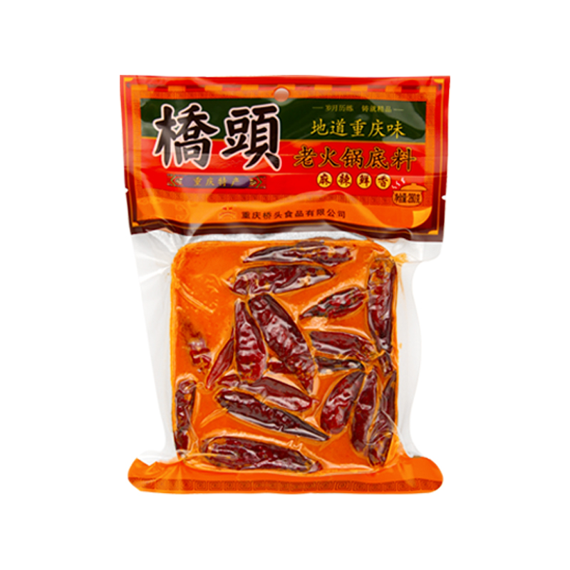 李二哥重庆桥头火锅底料280g*2正宗牛油老火锅麻辣烫香锅麻辣调料 - 图3