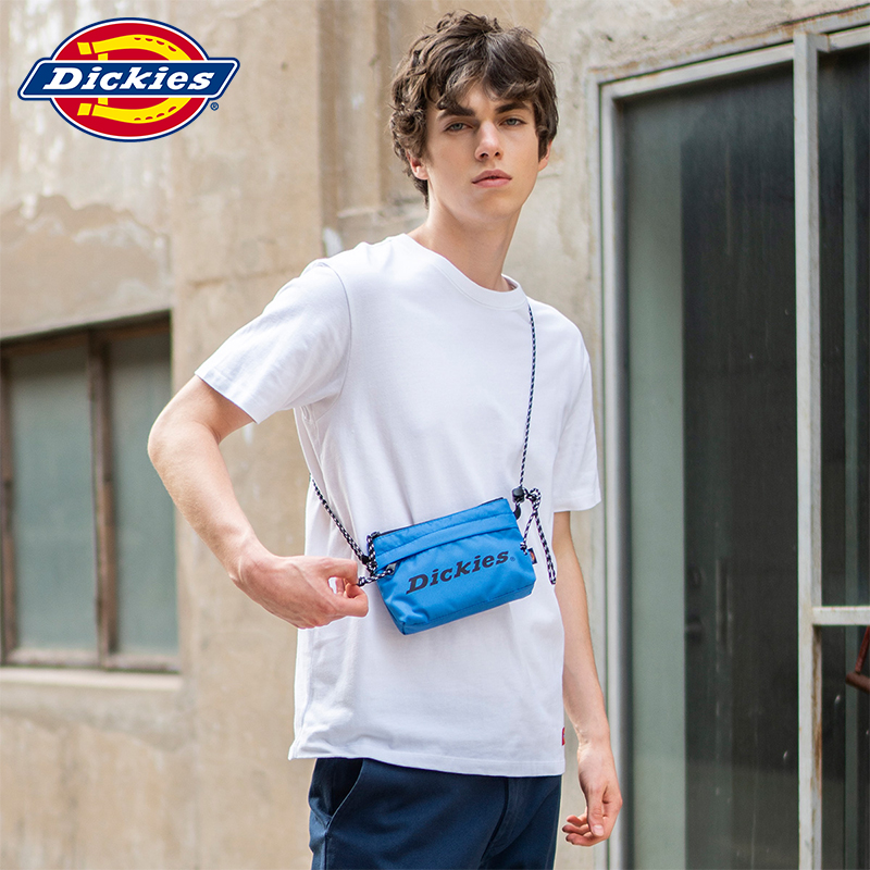 dickies箱包旗舰店【商场同款】Dickies字母印花斜挎包情侣款迷你包单肩包DK0082181