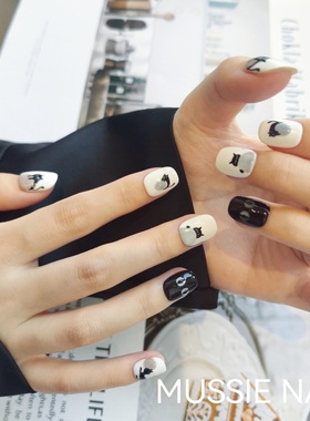 MUSSIENAIL穿戴甲猫眼高级感