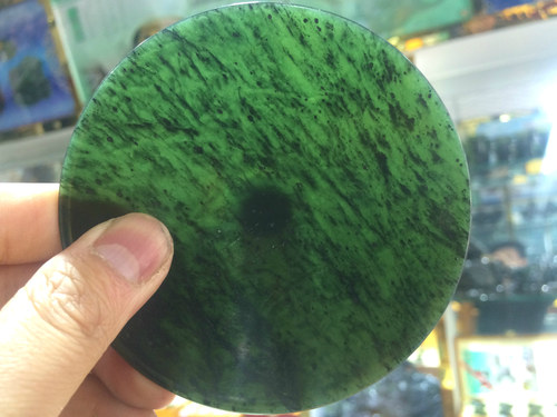 甘肃特产祁连玉 酒泉玉鸳鸯玉 墨玉 盖碗 茶具 夜光杯 礼品 精品 - 图2