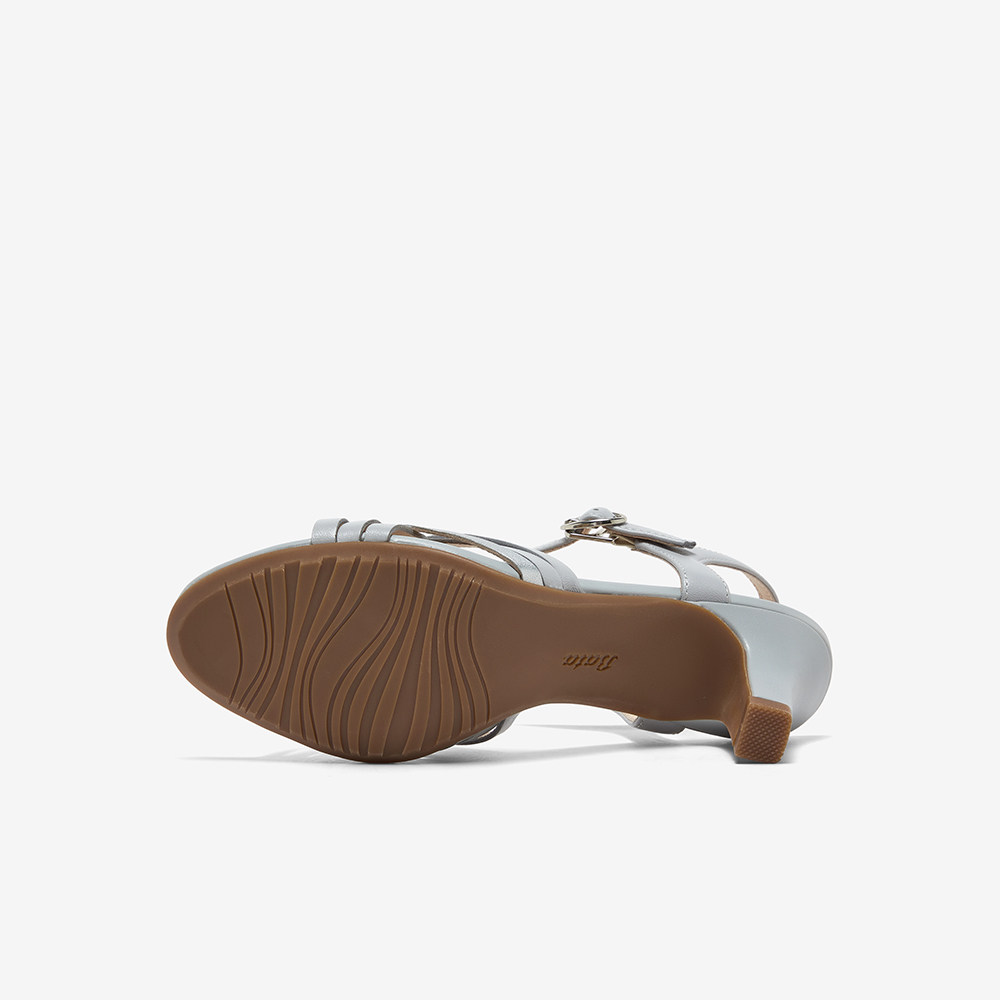 Bata时装凉鞋女季商场新款羊皮优雅一字带高跟凉鞋ABS14BL5,淘宝优惠券,粉丝福利购,淘宝优惠卷