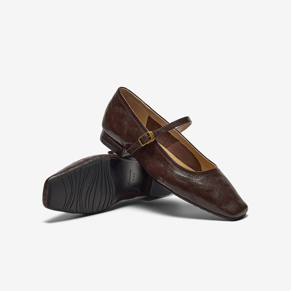 Bata羊皮书玛丽珍女季新复古优雅浅口单鞋7091AAQ5,淘宝优惠券,粉丝福利购,淘宝优惠卷