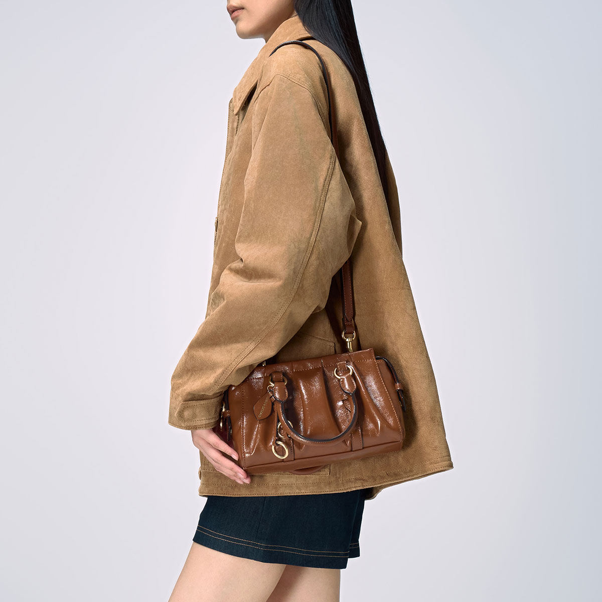 [新年礼物]CHARLES&KEITH25冬CK2-30671820褶皱包挂手提波士顿包,淘宝优惠券,粉丝福利购,淘宝优惠卷