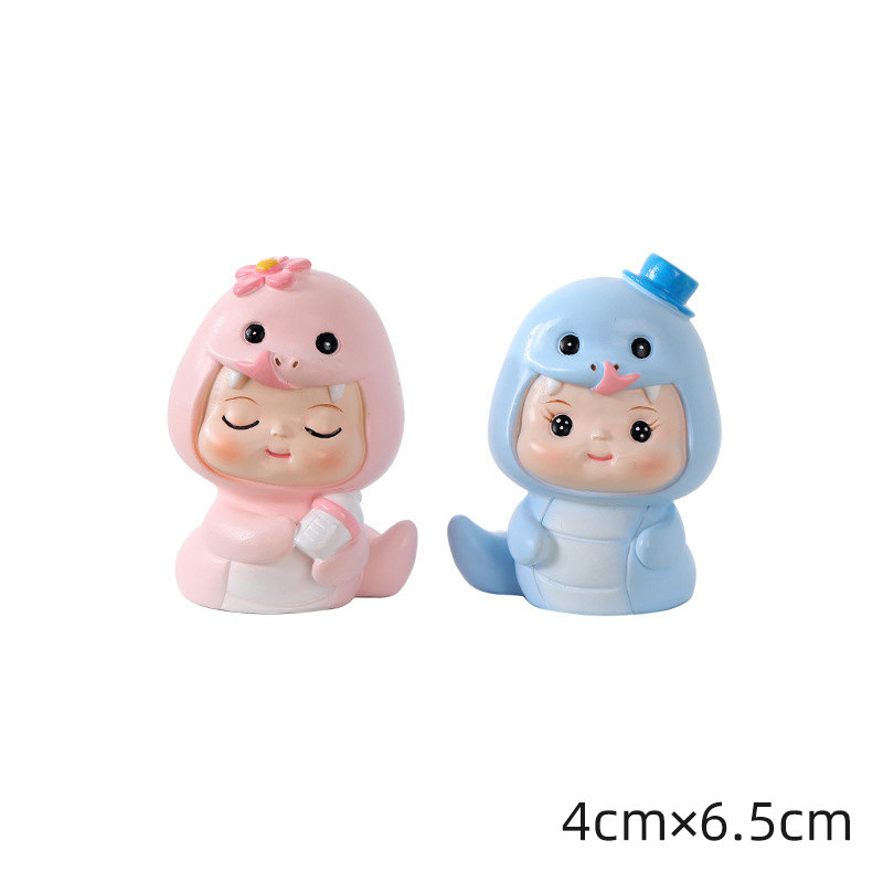 粉色蛇宝宝蛋糕装饰摆件满月百日宴甜品台蛋糕插牌周岁可爱插件,淘宝优惠券,粉丝福利购,淘宝优惠卷