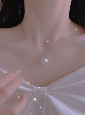 慕斯里复古巴洛克珍珠项链女