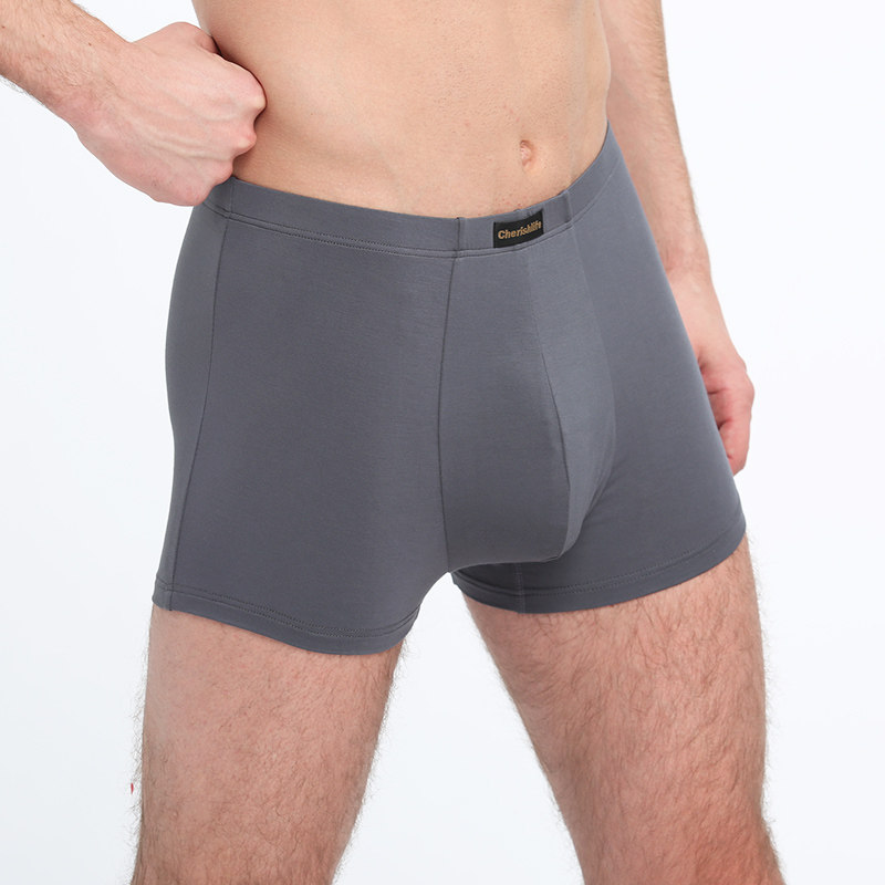 小护士内裤男士平角裤头薄款透气纯色四角短裤衩宽松大码红色底裤,淘宝优惠券,粉丝福利购,淘宝优惠卷