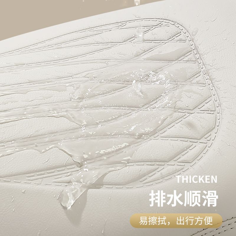 适用铃木125踏板车UU/UY/UE摩托车座套加厚立体全包皮革防水坐垫 - 图1