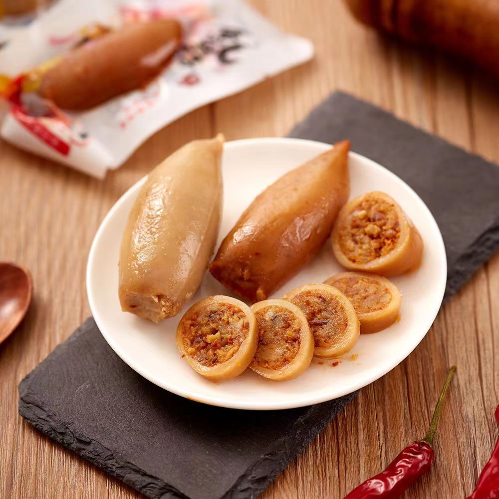 解馋零食香辣鱿鱼仔吃的0低卡脂肪小吃食物低糖代餐主食即食热量 - 图3