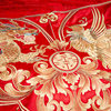 Bed flag bed tail towel festive wedding bed accessories