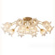 All-copper American light luxury ceiling lamp living room main light