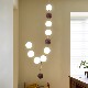 Medieval beads cream wind magic bean bedroom dining room chandelier