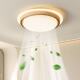 Lichang simple modern style bedroom bladeless fan light