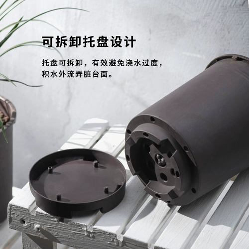 Цветочный горшок для домашнего использования, пластиковый дышащий корсет на тазовое кольцо, простой и элегантный дизайн, орхидея, увеличенная толщина