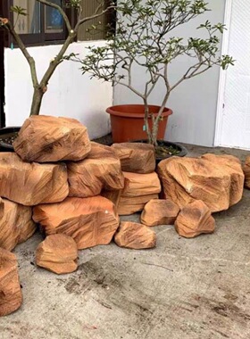 仿真石头泡沫假石头道具拍照摆件网红橱窗造景装饰假山雕刻舞台