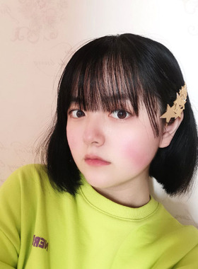 星星小松菜奈同款日系弹簧夹发饰