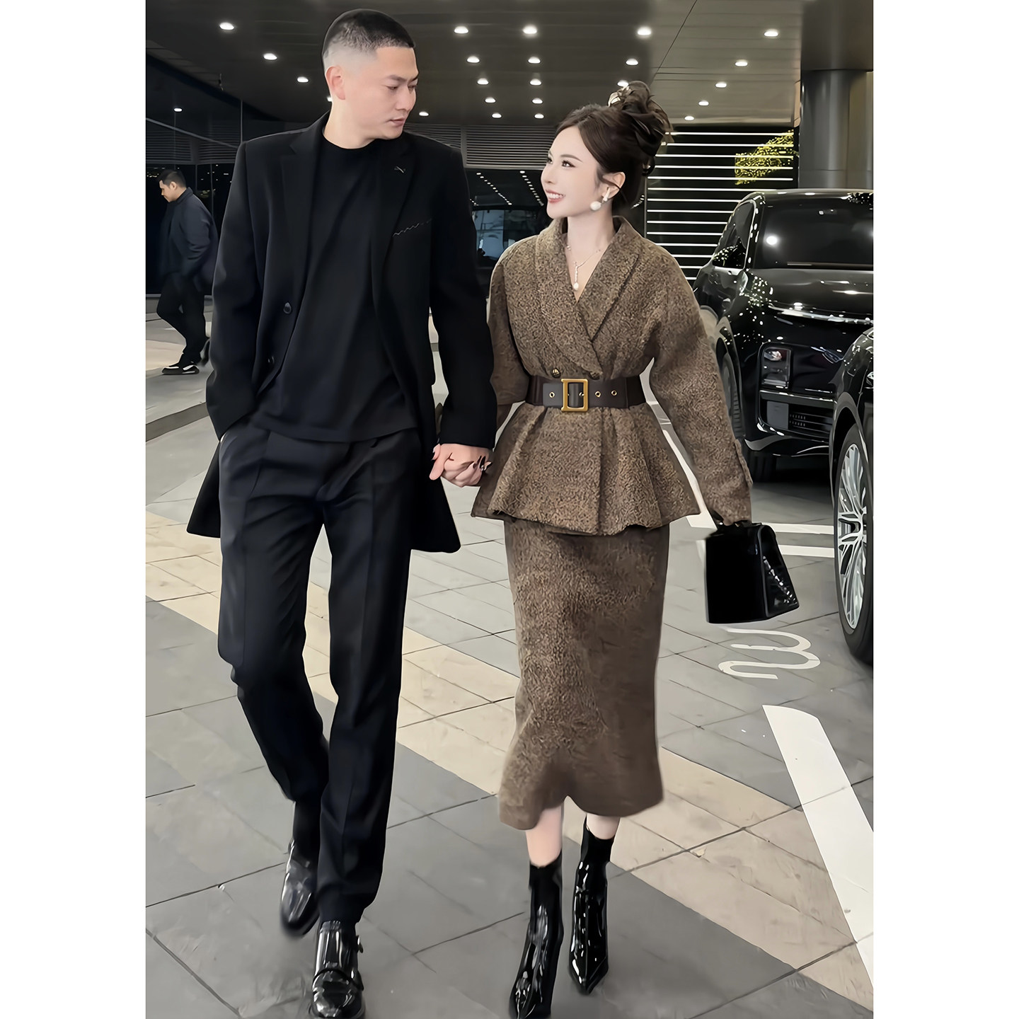 董小姐高端定制套装女白鸭绒羊毛呢外套半身裙独特漂亮冬装一整套,淘宝优惠券,粉丝福利购,淘宝优惠卷