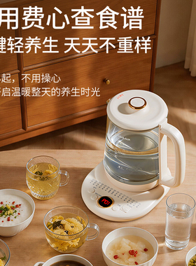 乐扣养生壶炖煮一体办公室煮果茶花茶壶2026新款家用多功能烧水壶